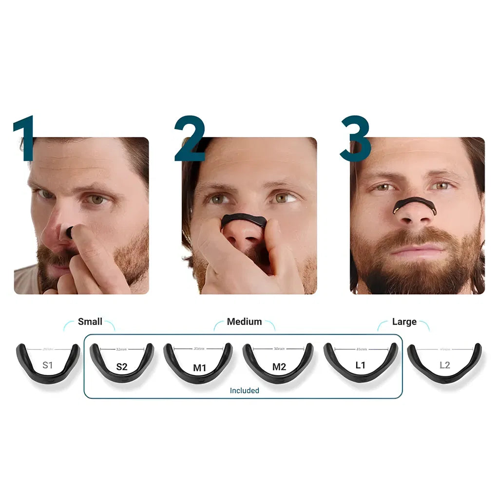 Breezy – Magnetyczny pasek nosowy rozszerzacz do oddychania przez nos