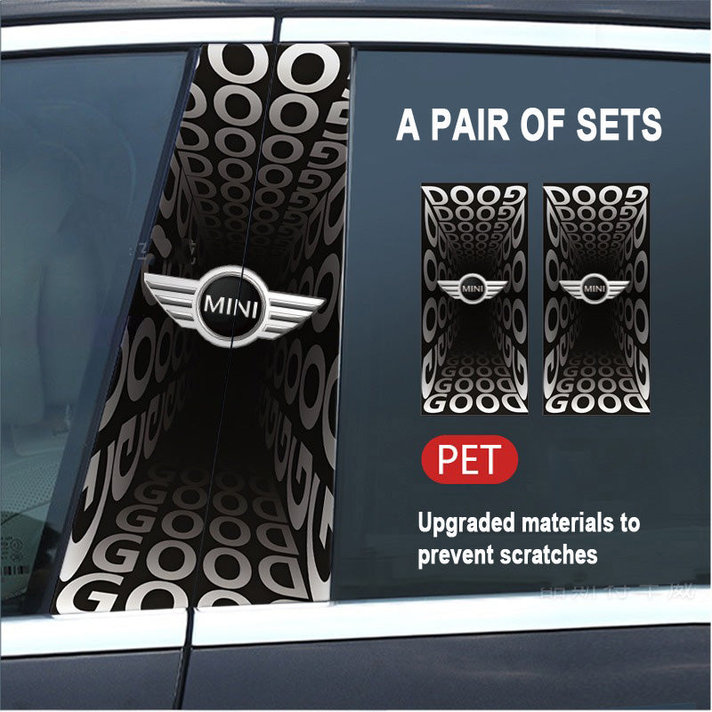 🔥Gorąca wyprzedaż🔥2025 Kreatywna folia ochronna na słupek B do samochodu HD (2 szt.)