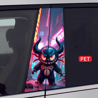 🔥Gorąca wyprzedaż🔥Labubu Car BC Column Modified HD Protective Film (2 sztuki)