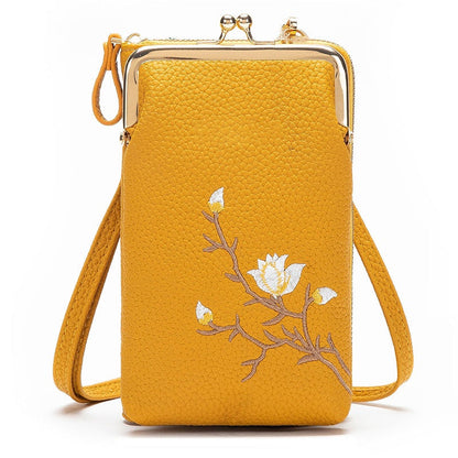 🔥👛Portfel na telefon komórkowy dla kobiet noszony na ukos🌸