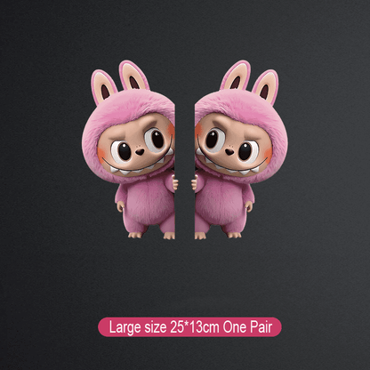 Kreatywna naklejka na samochód Labubu