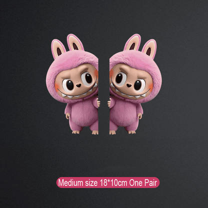 Kreatywna naklejka na samochód Labubu