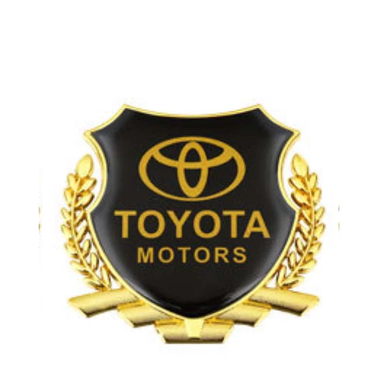 (2 sztuki) Naklejka samochodowa 3D metalowa