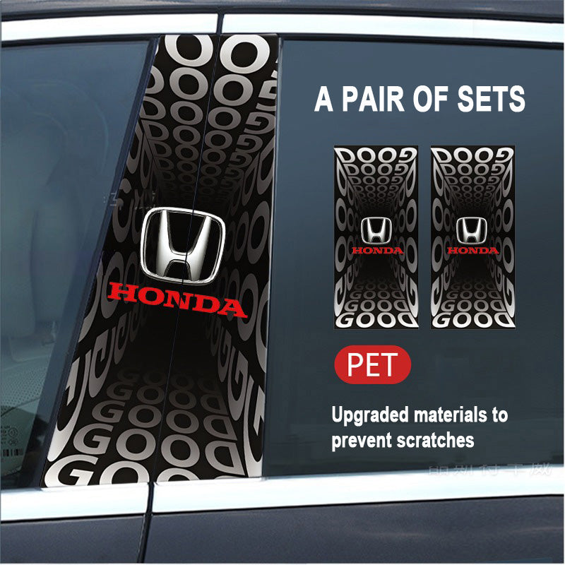 🔥Gorąca wyprzedaż🔥2025 Kreatywna folia ochronna na słupek B do samochodu HD (2 szt.)