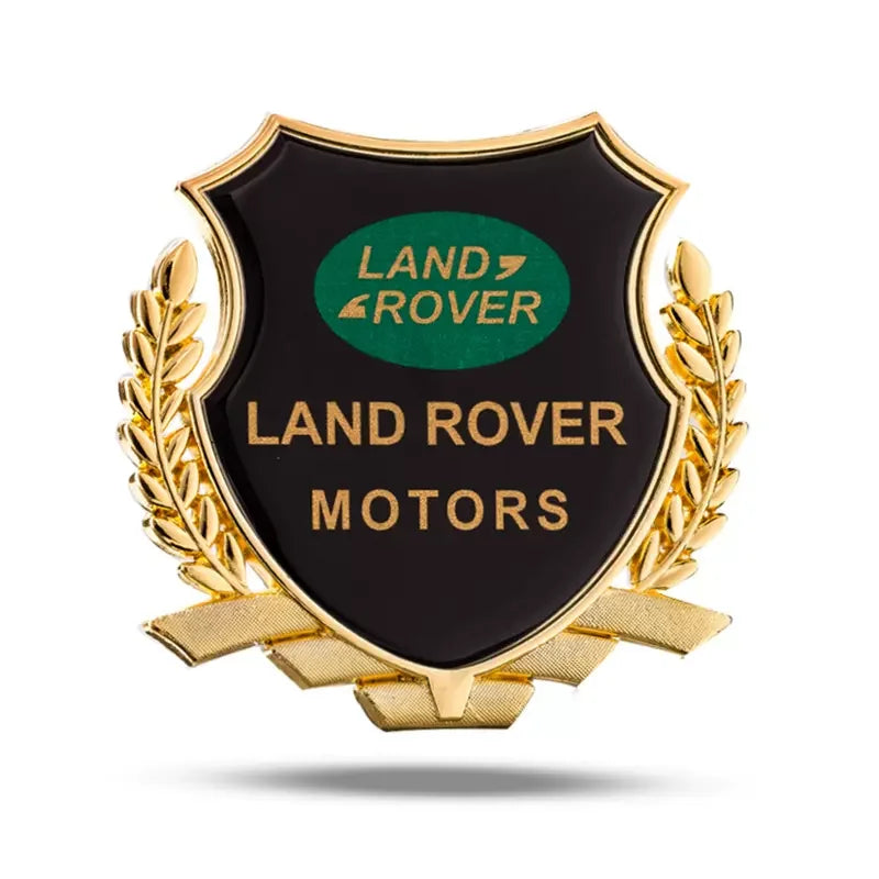 (2 sztuki) Naklejka samochodowa 3D metalowa