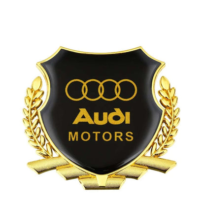 (2 sztuki) Naklejka samochodowa 3D metalowa