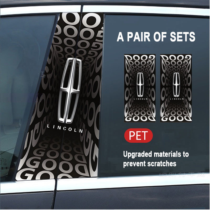 🔥Gorąca wyprzedaż🔥2025 Kreatywna folia ochronna na słupek B do samochodu HD (2 szt.)