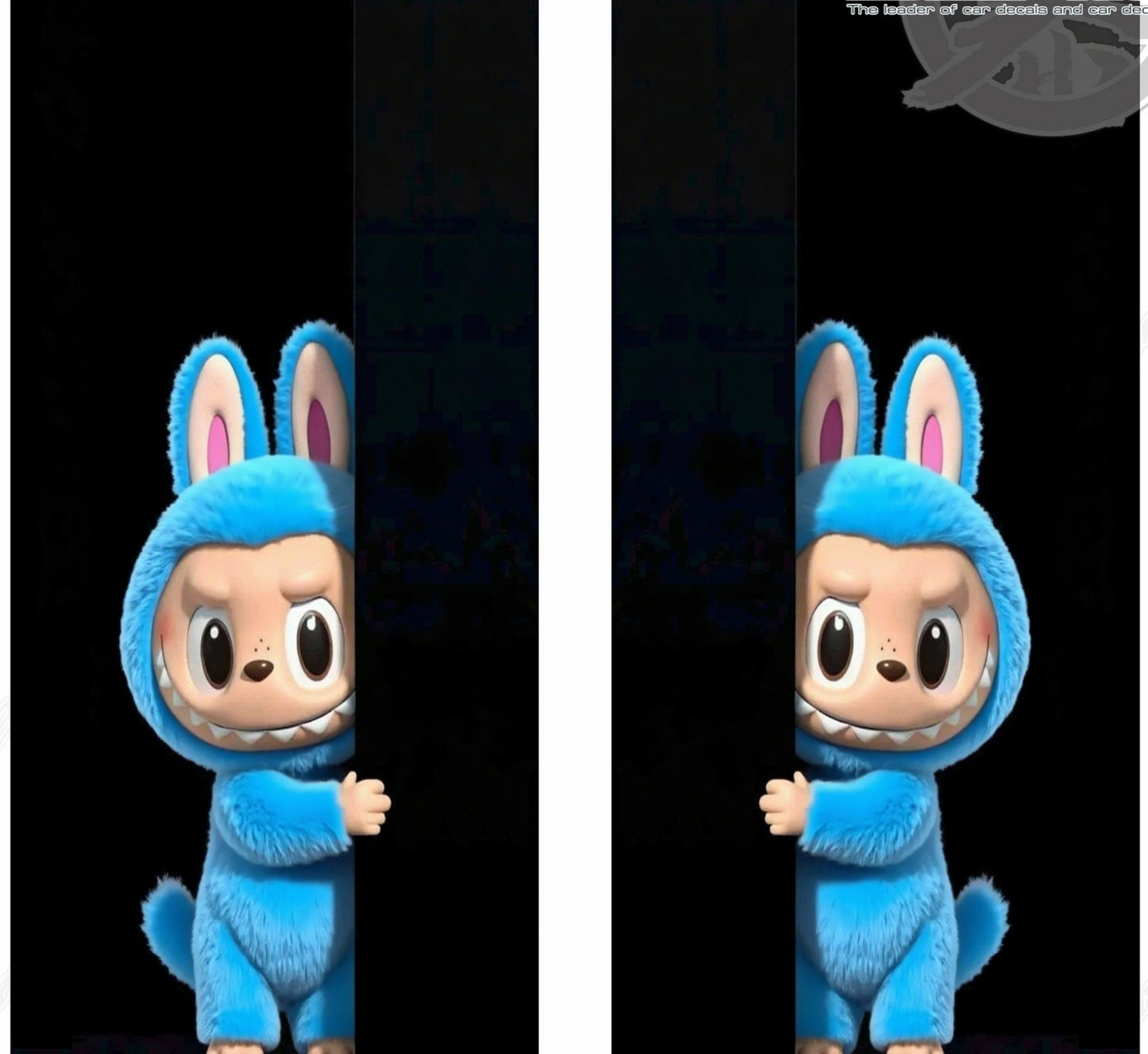 🔥Gorąca wyprzedaż🔥Labubu Car BC Column Modified HD Protective Film (2 sztuki)