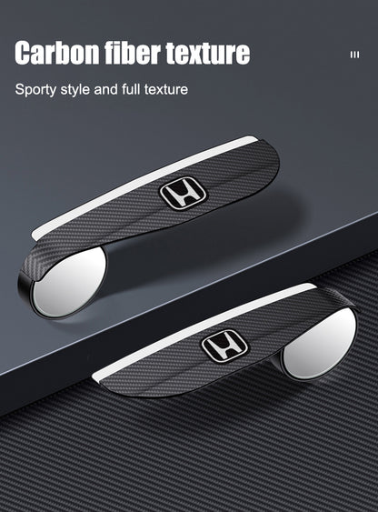 🔥Gorąca sprzedaż🔥 Lusterko wsteczne do samochodu, małe okrągłe, przeciwdeszczowe, brwi (2 szt.)