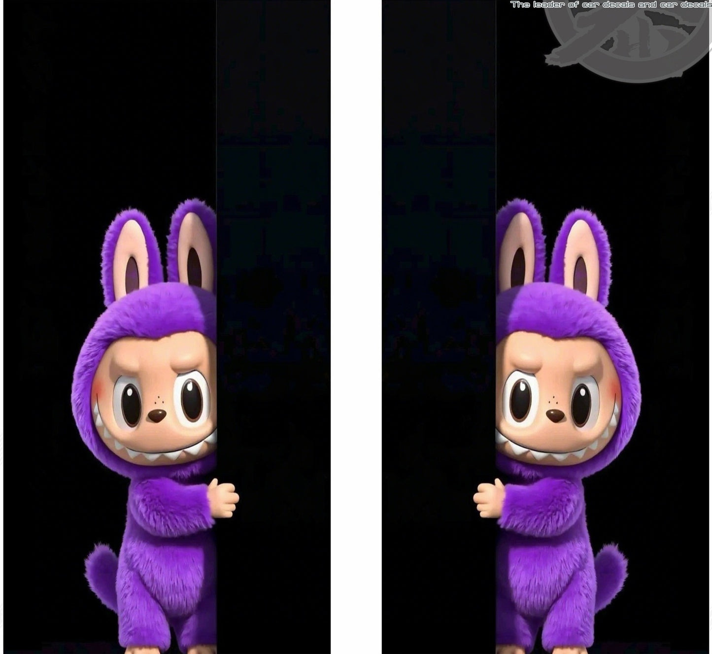 🔥Gorąca wyprzedaż🔥Labubu Car BC Column Modified HD Protective Film (2 sztuki)