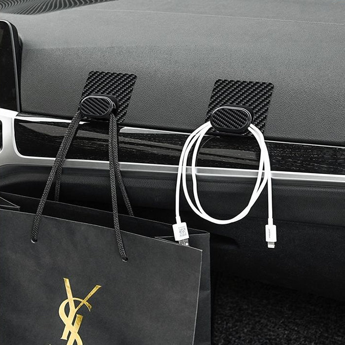 🎉GORĄCA WYPRZEDAŻ 🎉Wielofunkcyjna klamra mocująca dywanik samochodowy z włókna węglowego✨8 szt.✨