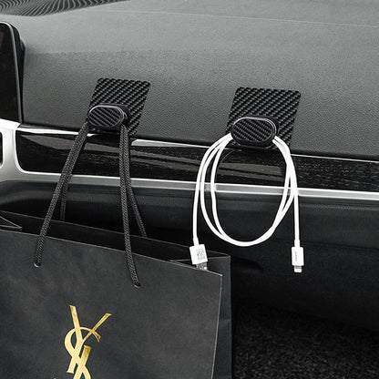 🎉GORĄCA WYPRZEDAŻ 🎉Wielofunkcyjna klamra mocująca dywanik samochodowy z włókna węglowego✨8 szt.✨