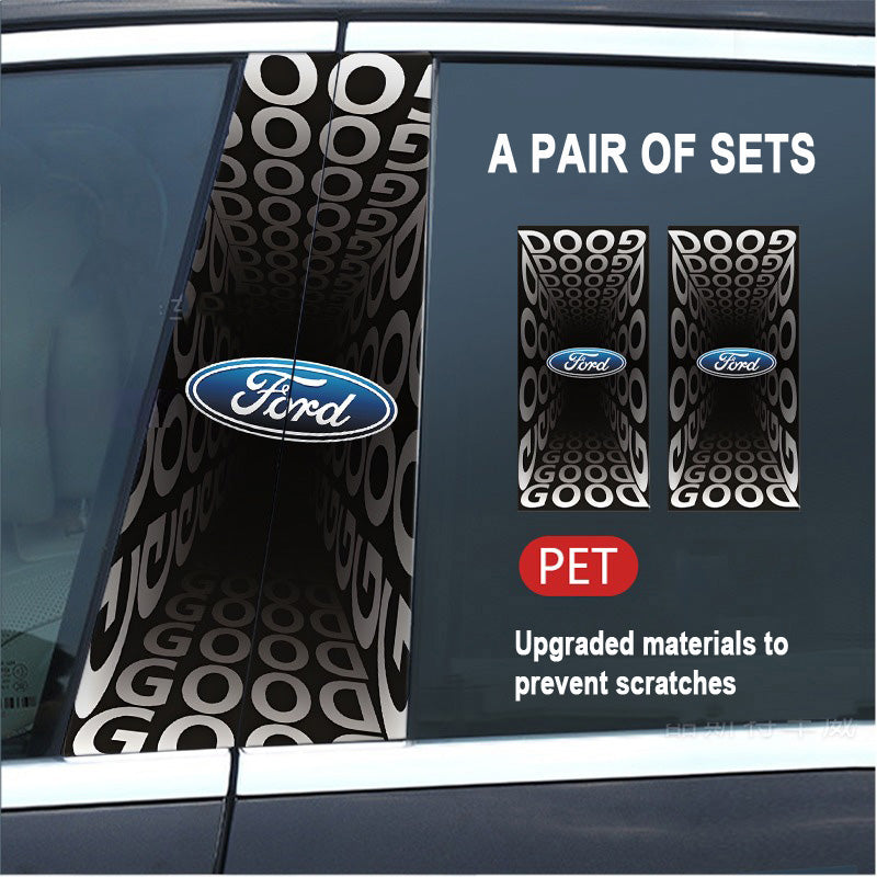 🔥Gorąca wyprzedaż🔥2025 Kreatywna folia ochronna na słupek B do samochodu HD (2 szt.)