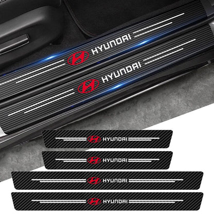 Emblaze - Osłona progu drzwi z włókna węglowego (8 szt.)