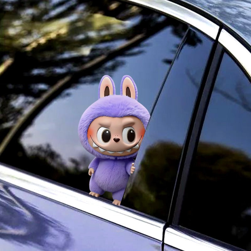 Kreatywna naklejka na samochód Labubu
