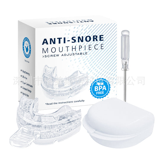 Elastyczna i dopasowująca się orteza przeciw chrapaniu i bezdechowi sennemu