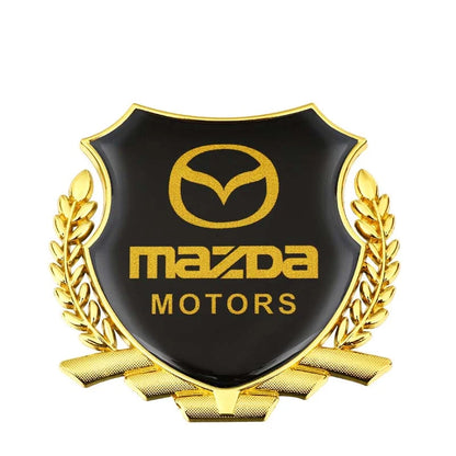 (2 sztuki) Naklejka samochodowa 3D metalowa