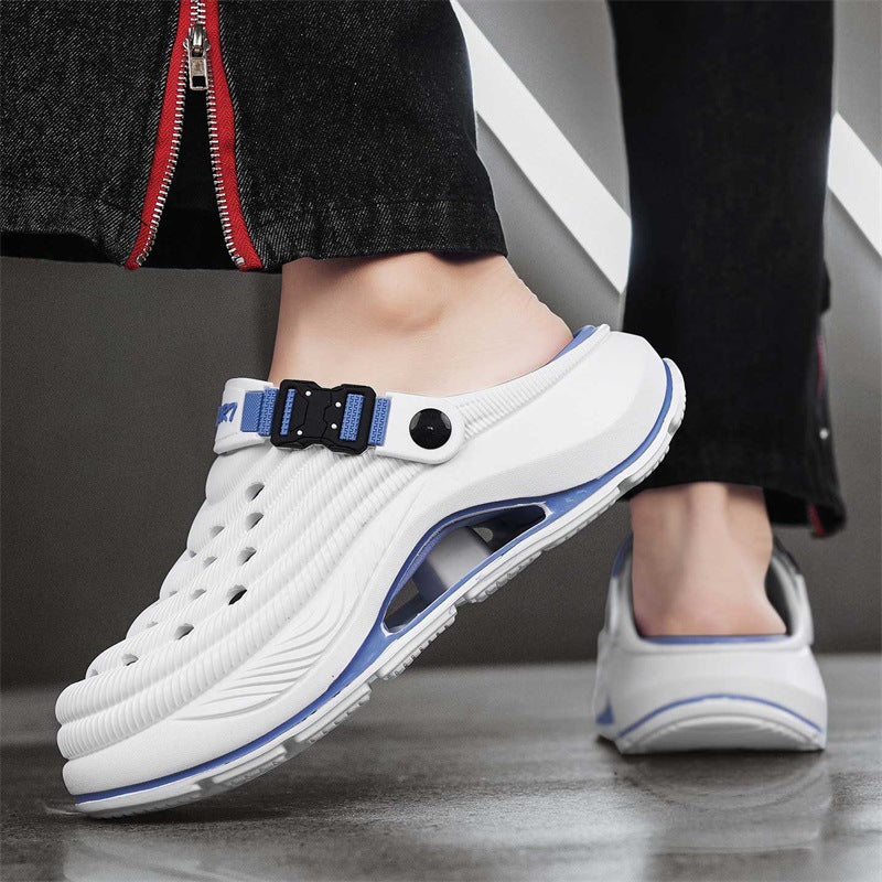 🔥Nowe letnie sandały damskie/męskie z grubą podeszwą i antypoślizgową podeszwą