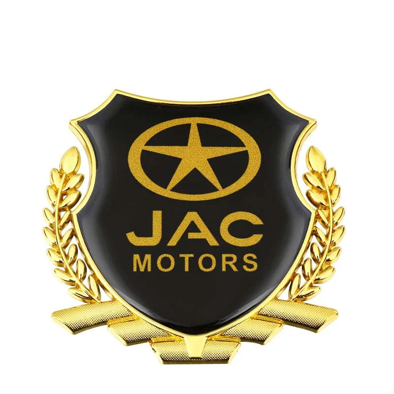 (2 sztuki) Naklejka samochodowa 3D metalowa