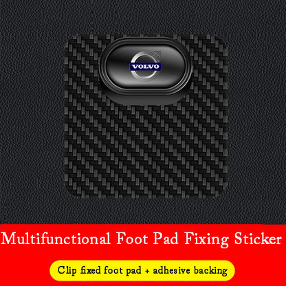 🎉GORĄCA WYPRZEDAŻ 🎉Wielofunkcyjna klamra mocująca dywanik samochodowy z włókna węglowego✨8 szt.✨