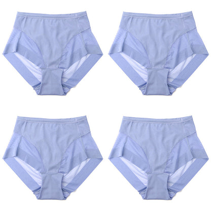 🔥Kup 2 i otrzymaj 2 za darmo🔥Bezszwowe majtki modelujące Ice Silk z wysoką talią