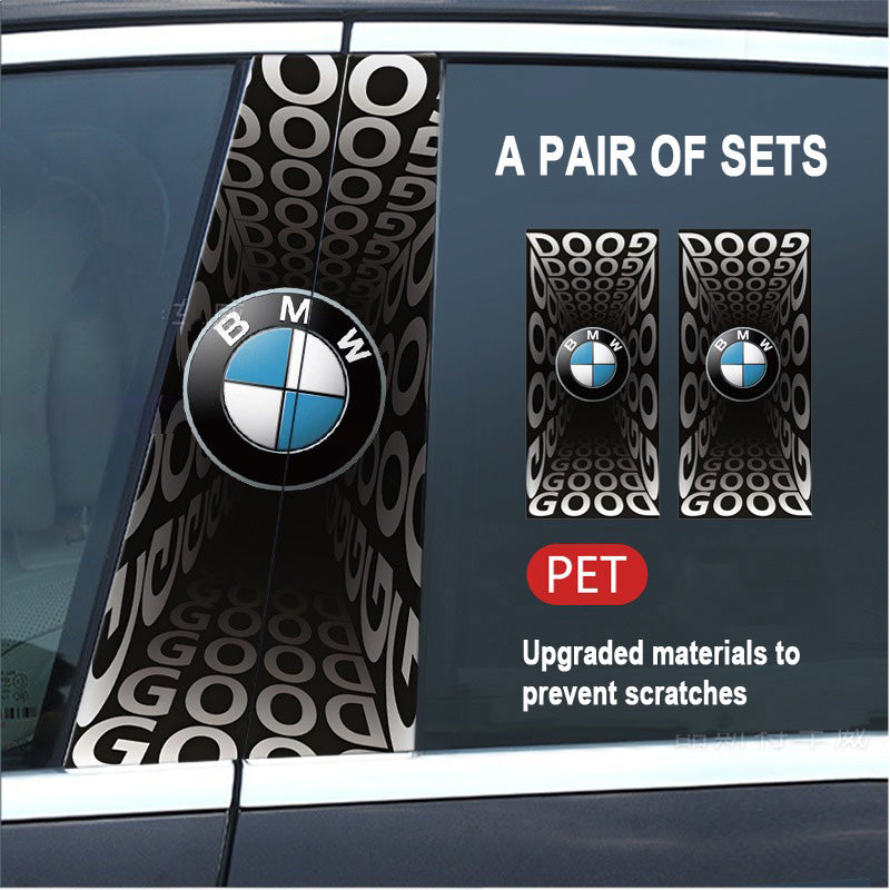 🔥Gorąca wyprzedaż🔥2025 Kreatywna folia ochronna na słupek B do samochodu HD (2 szt.)