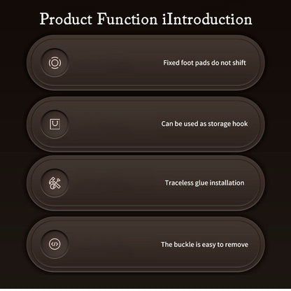 🎉GORĄCA WYPRZEDAŻ 🎉Wielofunkcyjna klamra mocująca dywanik samochodowy z włókna węglowego✨8 szt.✨