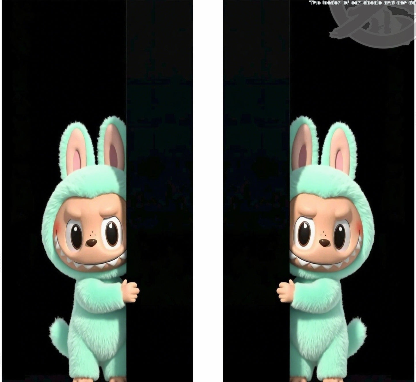 🔥Gorąca wyprzedaż🔥Labubu Car BC Column Modified HD Protective Film (2 sztuki)