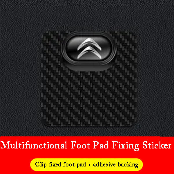 🎉GORĄCA WYPRZEDAŻ 🎉Wielofunkcyjna klamra mocująca dywanik samochodowy z włókna węglowego✨8 szt.✨