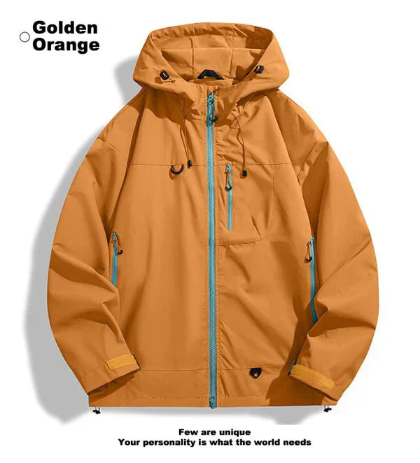 🔥Gorąca zniżka 49% 💦Unisexowa wodoodporna kurtka sportowa na świeżym powietrzu z kapturem