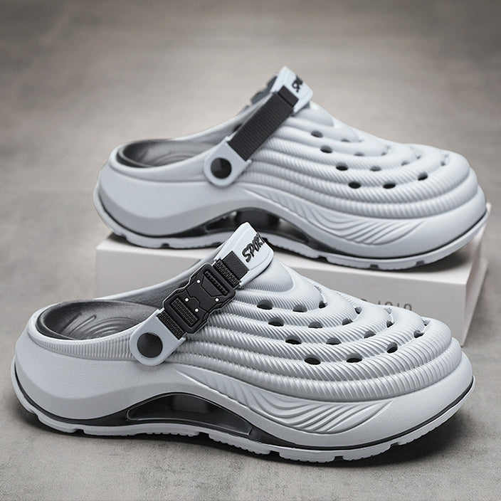 🔥Nowe letnie sandały damskie/męskie z grubą podeszwą i antypoślizgową podeszwą