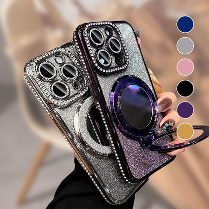 2025 Nowe etui na iPhone'a inkrustowane diamentami