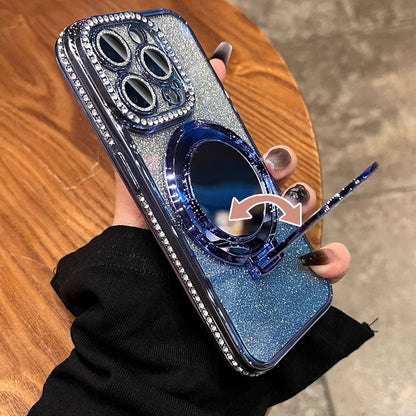 2025 Nowe etui na iPhone'a inkrustowane diamentami