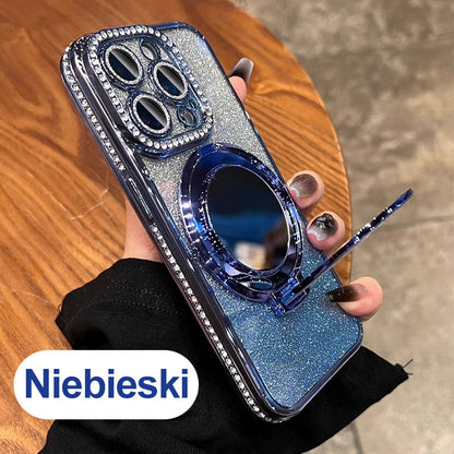 2025 Nowe etui na iPhone'a inkrustowane diamentami