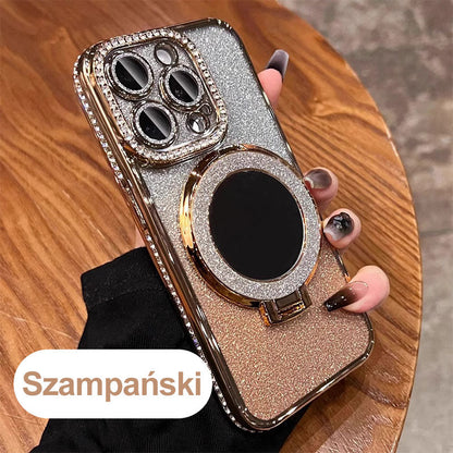 2025 Nowe etui na iPhone'a inkrustowane diamentami