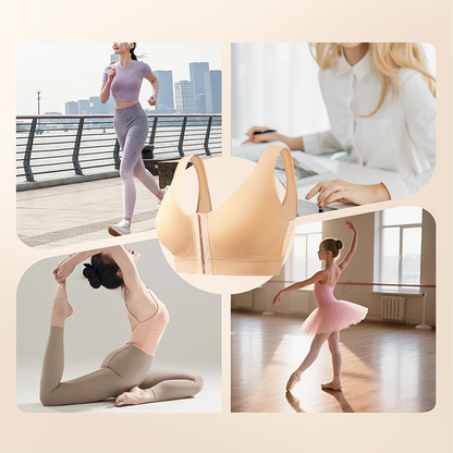 Biustonosz damski bez fiszbin z zapięciem z przodu【✨ 1 + 1 gratis】