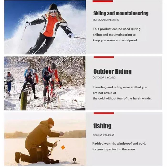 Czapka termiczna unisex z grubszym materiałem, polarową podszewką i dołączoną osłoną na twarz❄️