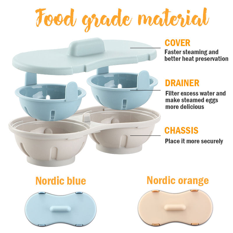 Jadalny silikonowy ociekacz do jajek