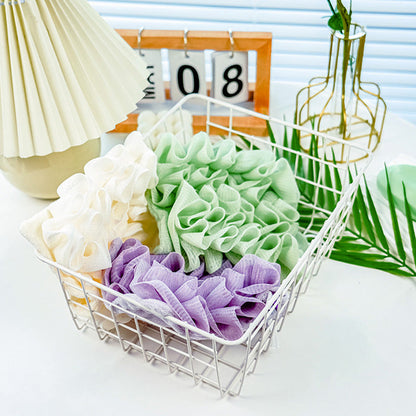 Miękka gąbka do kąpieli Loofah 2 w 1