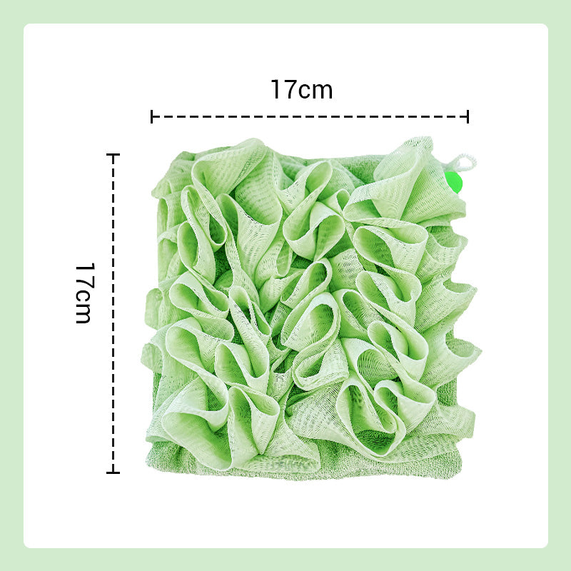 Miękka gąbka do kąpieli Loofah 2 w 1