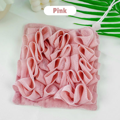 Miękka gąbka do kąpieli Loofah 2 w 1