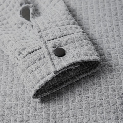 Męska kurtka bawełniana w jednolitym kolorze - Obowiązuje przez kolejne trzy sezony